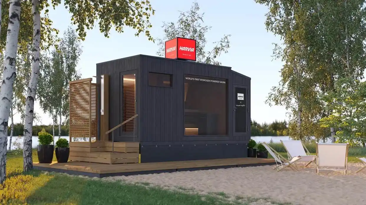 Die erste Wasserstoff -Sauna der Welt gibt ihr Debüt bei der finnischen Rallye, wobei Toyota und Harvia die Revolution Clean Energy führen