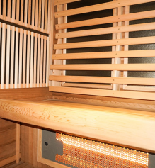 1-2 Personen Halbglas-Halbholzstruktur, vertikaler Typ